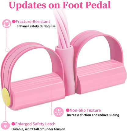 Multi-Functional Pedal Resistance Band