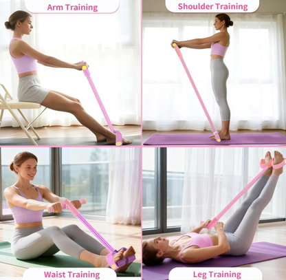 Multi-Functional Pedal Resistance Band