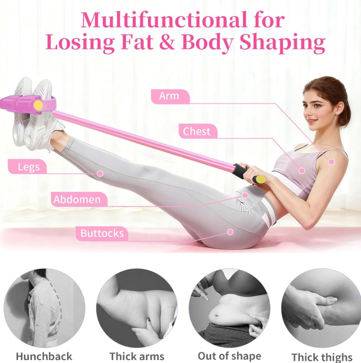 Multi-Functional Pedal Resistance Band