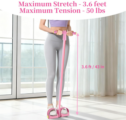 Multi-Functional Pedal Resistance Band